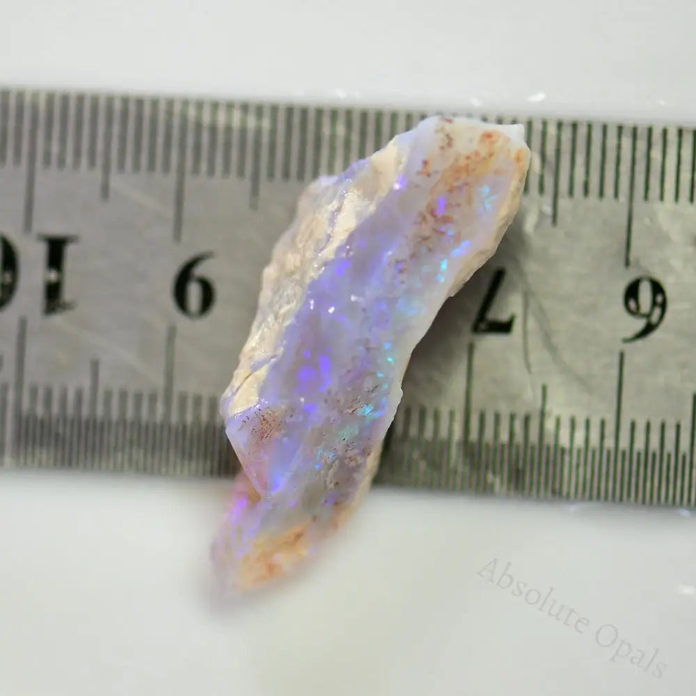 19 Cts Australian Rough Opal Lightning Ridge Single