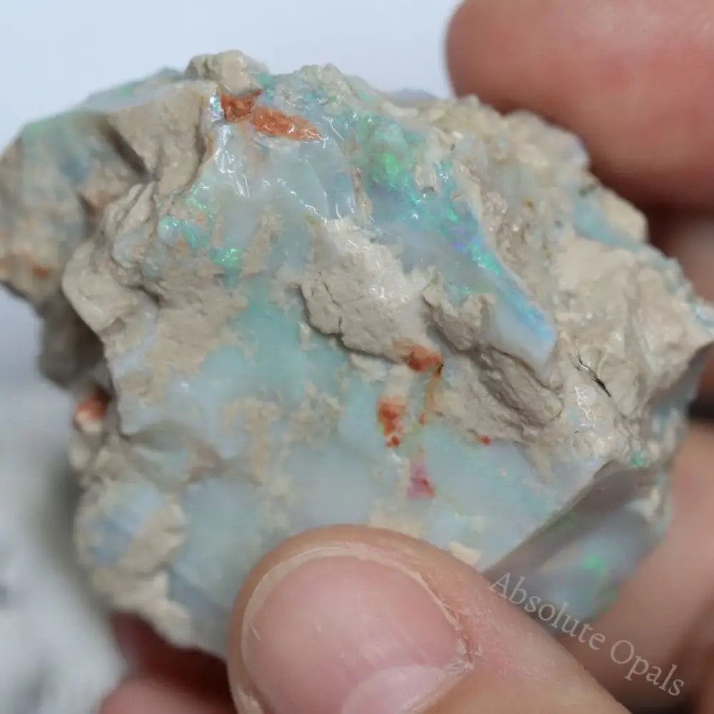 192.40 Cts Single Opal Rough For Carving 45.8X37.3X26.5Mm