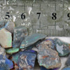 197 Cts Australian Rough Opal Parcel Lightning Ridge - Potch And Colour