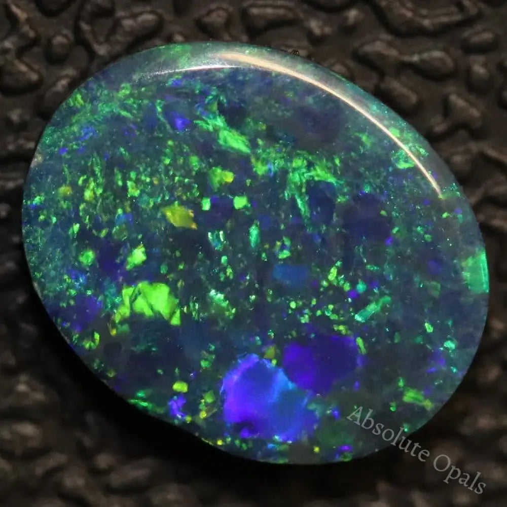 Australian Boulder Opal, Doublet Stone, Cabochon