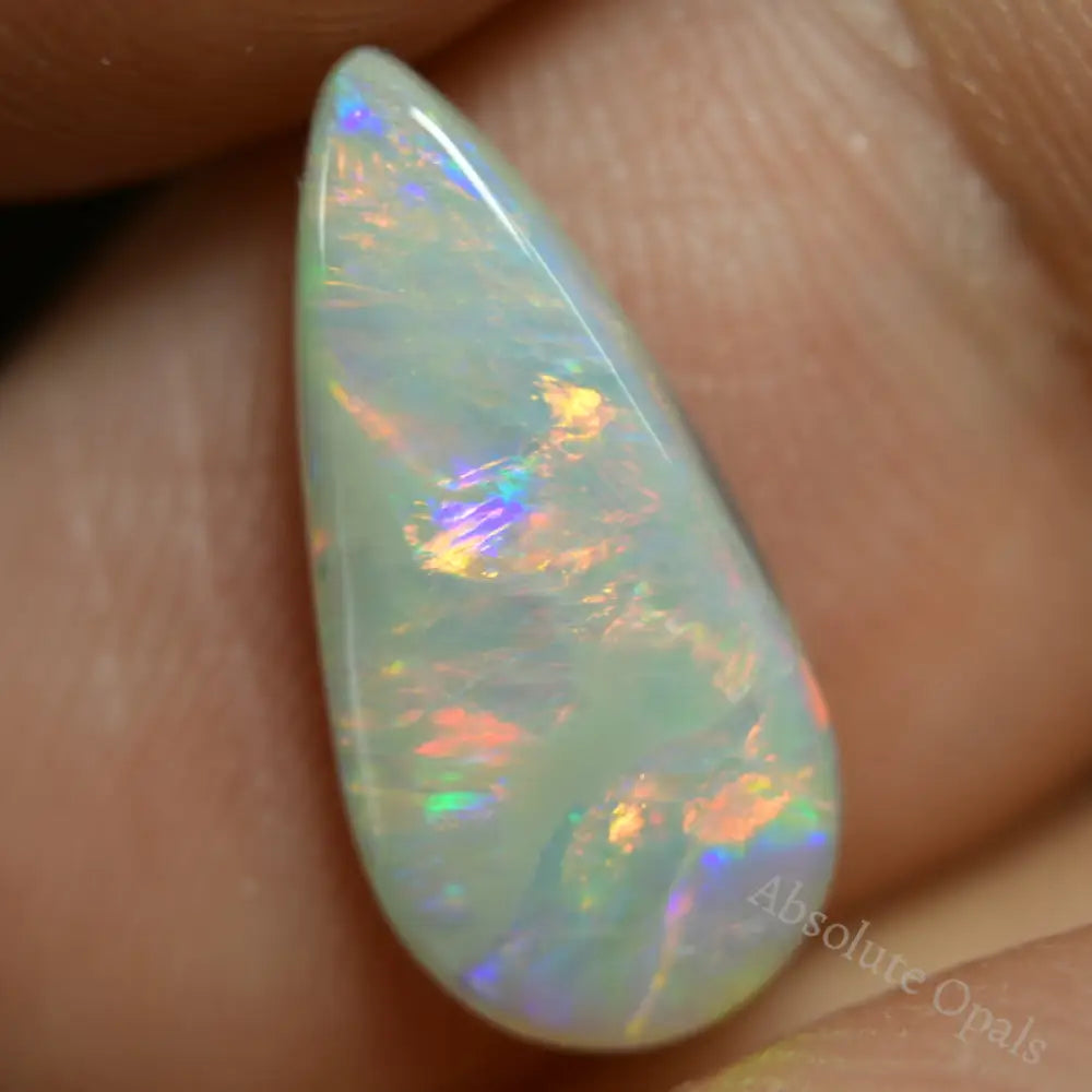 2.00 Cts Australian Solid Opal Loose Stone Lightning Ridge