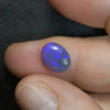 2.00 cts Black Opal Lightning Ridge Solid Stone