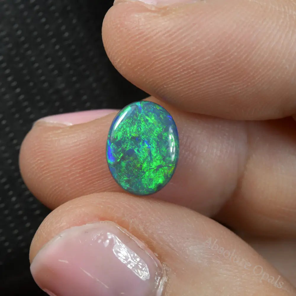  Black Opal cabochon