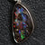 Australian Boulder Opal with Silver Pendant