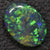 2.09 Cts Australian Black Opal Lightning Ridge Solid Gem Stone Cabochon