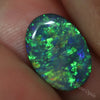 2.09 Cts Australian Black Opal Lightning Ridge Solid Gem Stone Cabochon