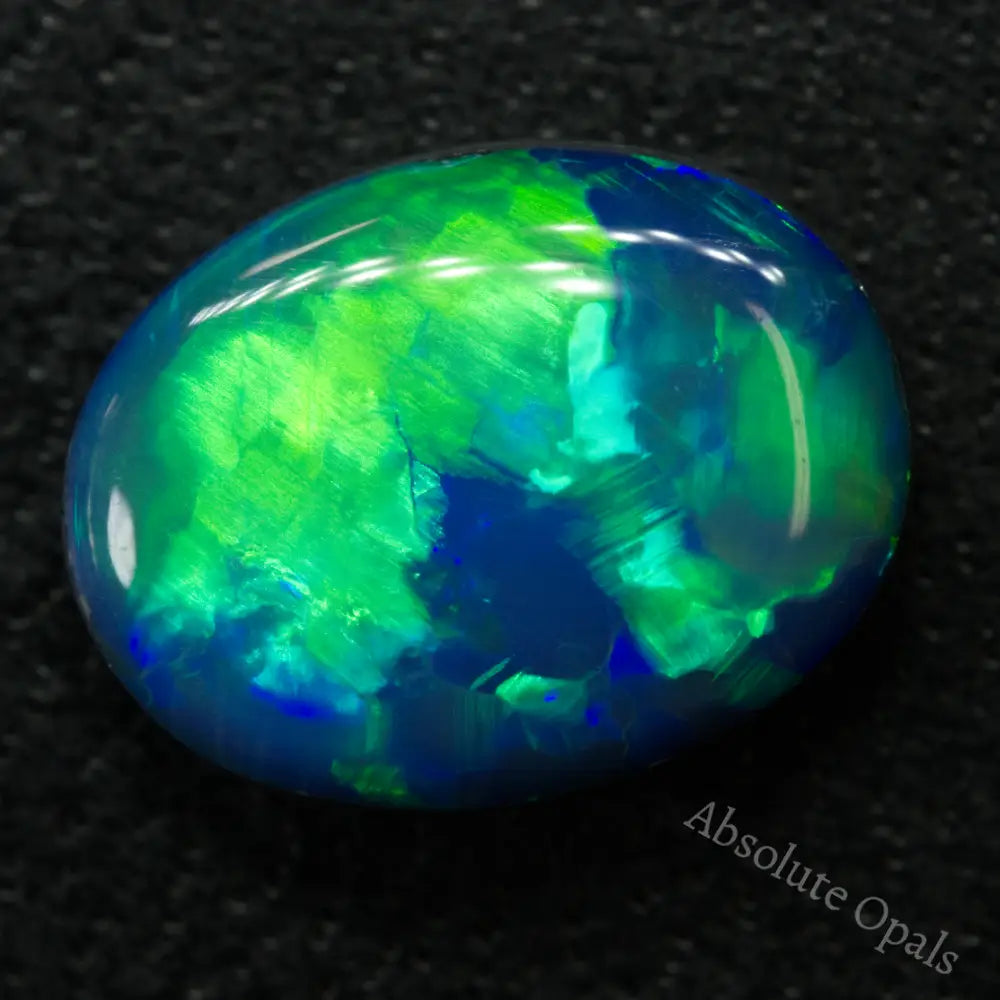 Cheapest Cornflower Blue Genuine Doublet Opal Australian Plain Smooth Boulder Opal Loose Opal Gemstone