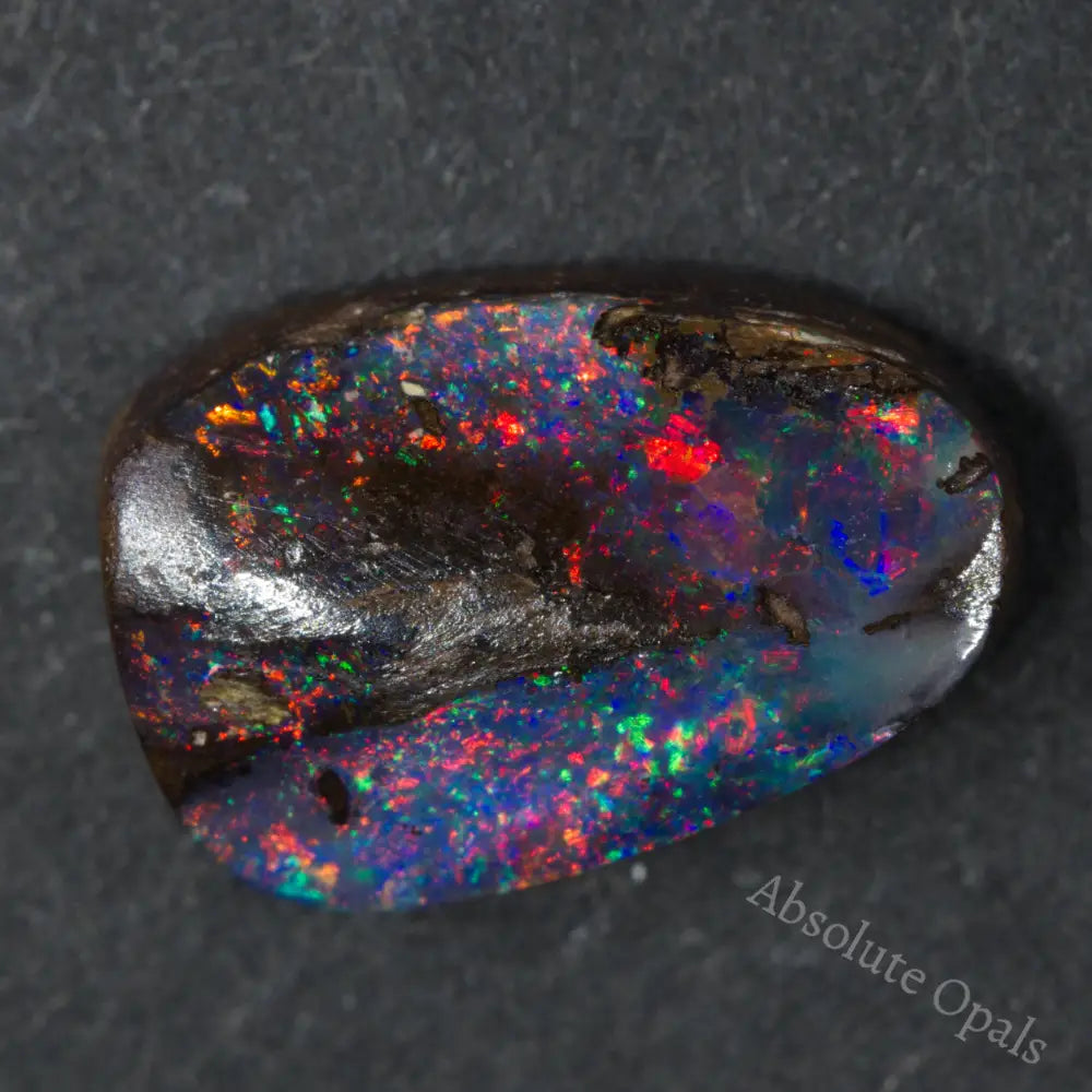 Australian Boulder Opal, Cut Stone