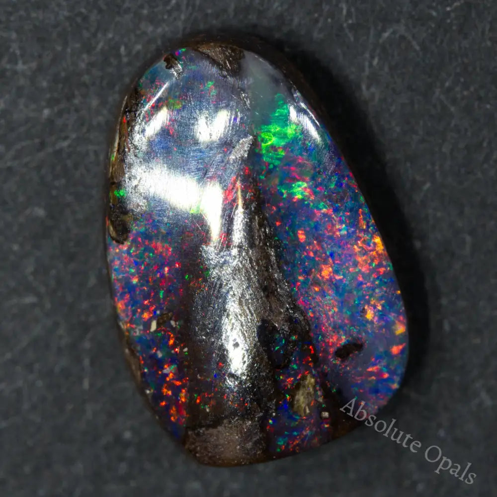 2.18 Cts Australian Boulder Opal Cut Stone