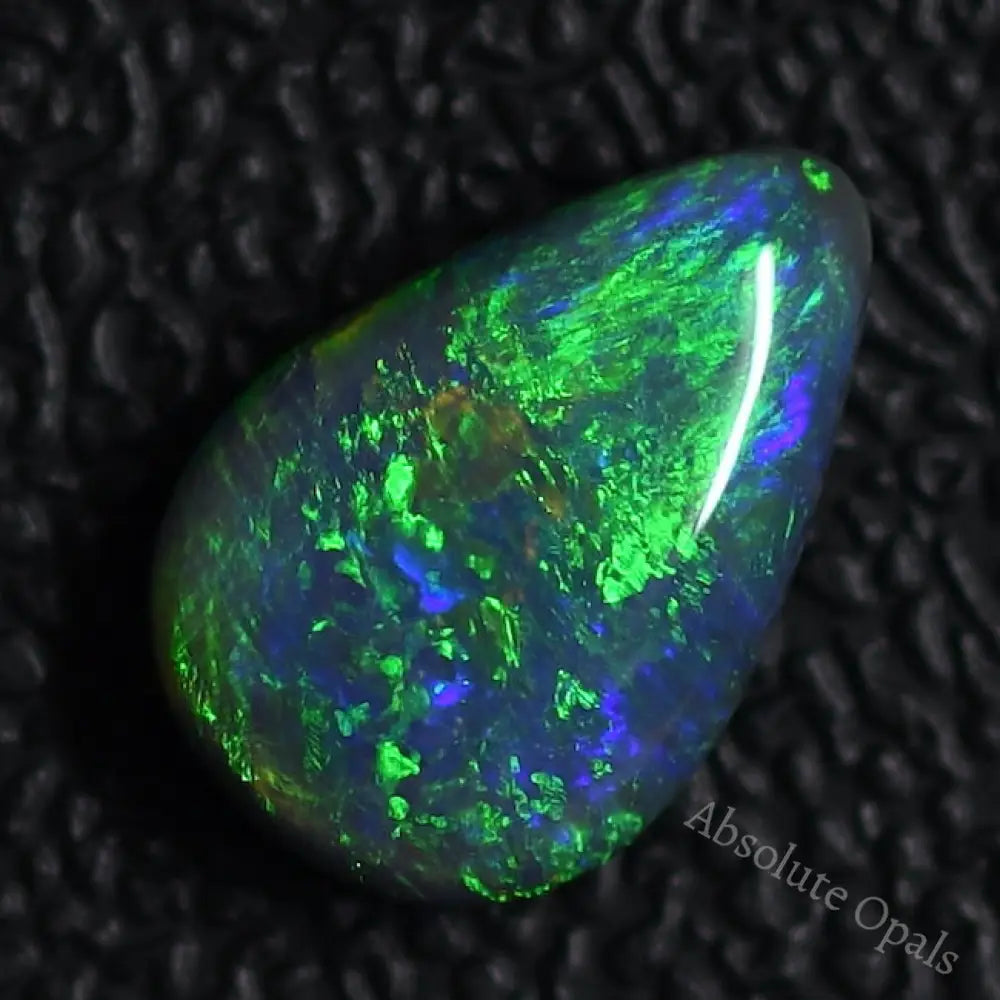 2.20 Cts Australian Solid Semi Black Opal Lightning Ridge