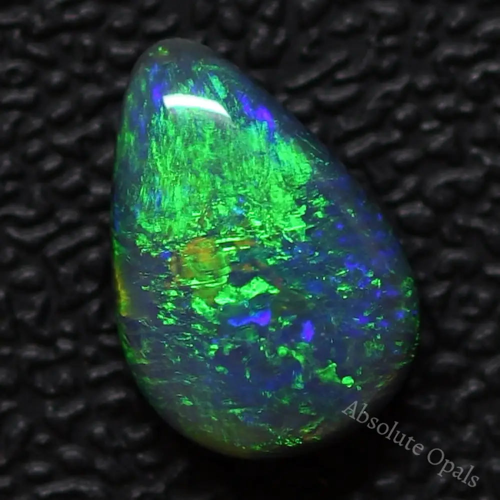 2.20 Cts Australian Solid Semi Black Opal Lightning Ridge