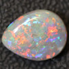 2.21 Cts Australian Semi Black Opal Solid Lightning Ridge Cabochon Loose Gem Stone