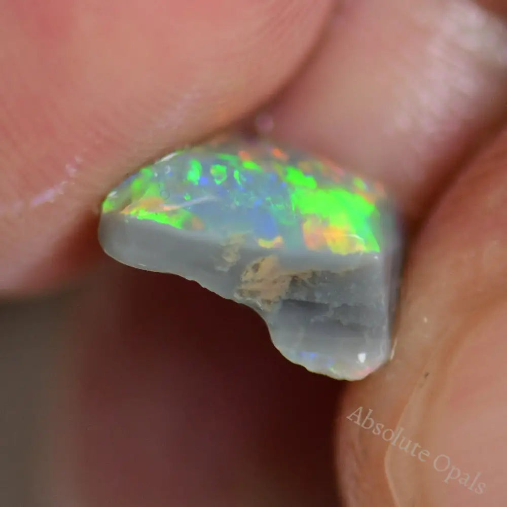 2.21 Cts Australian Single Rough Opal Rub Lightning Ridge