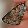 2.21 G Australian Boulder Opal With Silver Pendant: L 26.2 Mm Jewellery