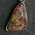 Australian Boulder Opal with Silver Pendant