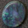 2.24 Cts Australian Black Opal Lightning Ridge Solid Gem Stone Cabochon