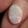 2.25 Cts Australian Lightning Ridge Semi Black Solid Opal