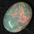 2.25 Cts Australian Lightning Ridge Semi Black Solid Opal