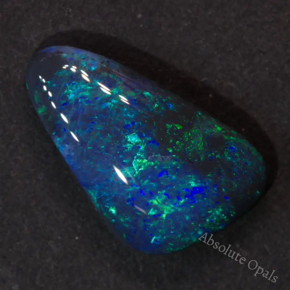 Australian black opal