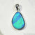 Australian Doublet Opal with Silver Pendant