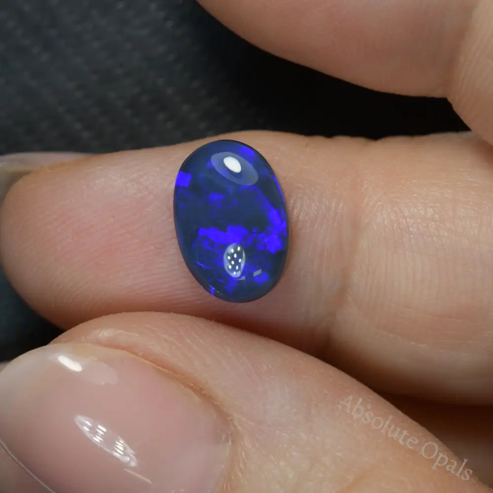 Black Opal Lightning Ridge Solid Stone