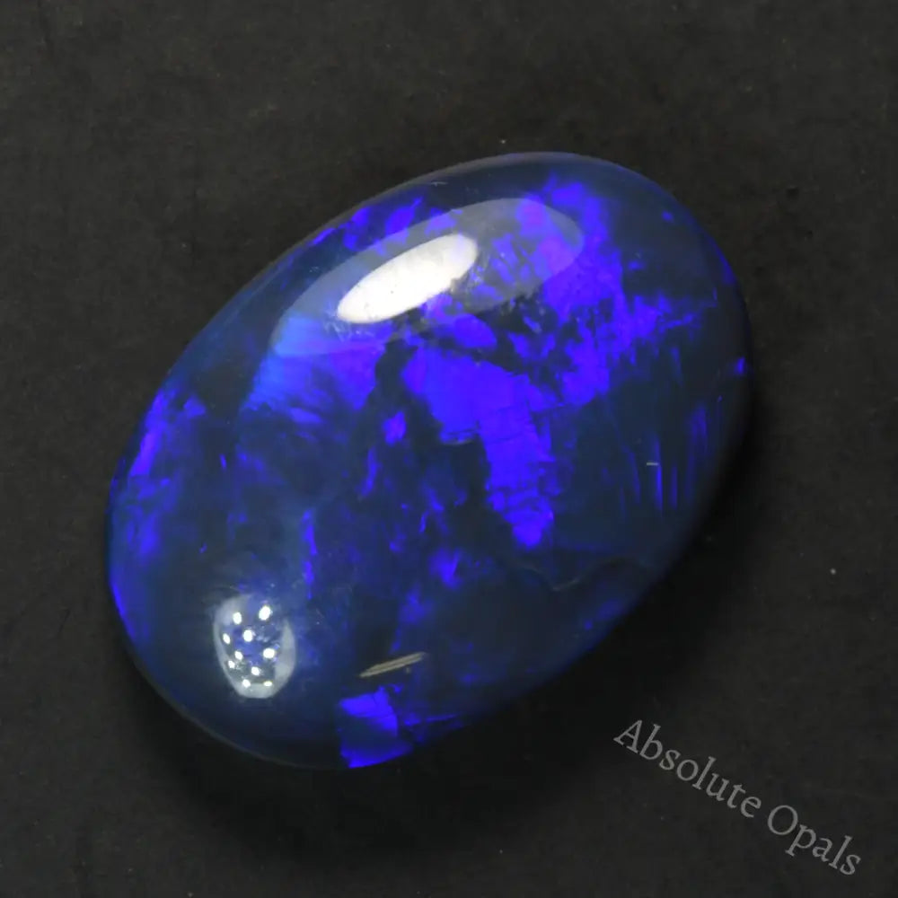 Black Opal Lightning Ridge Solid Stone