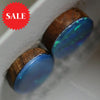 2.3 Cts Australian Opal Doublets Stone Cabochon 2Pcs 8X6 Doublet