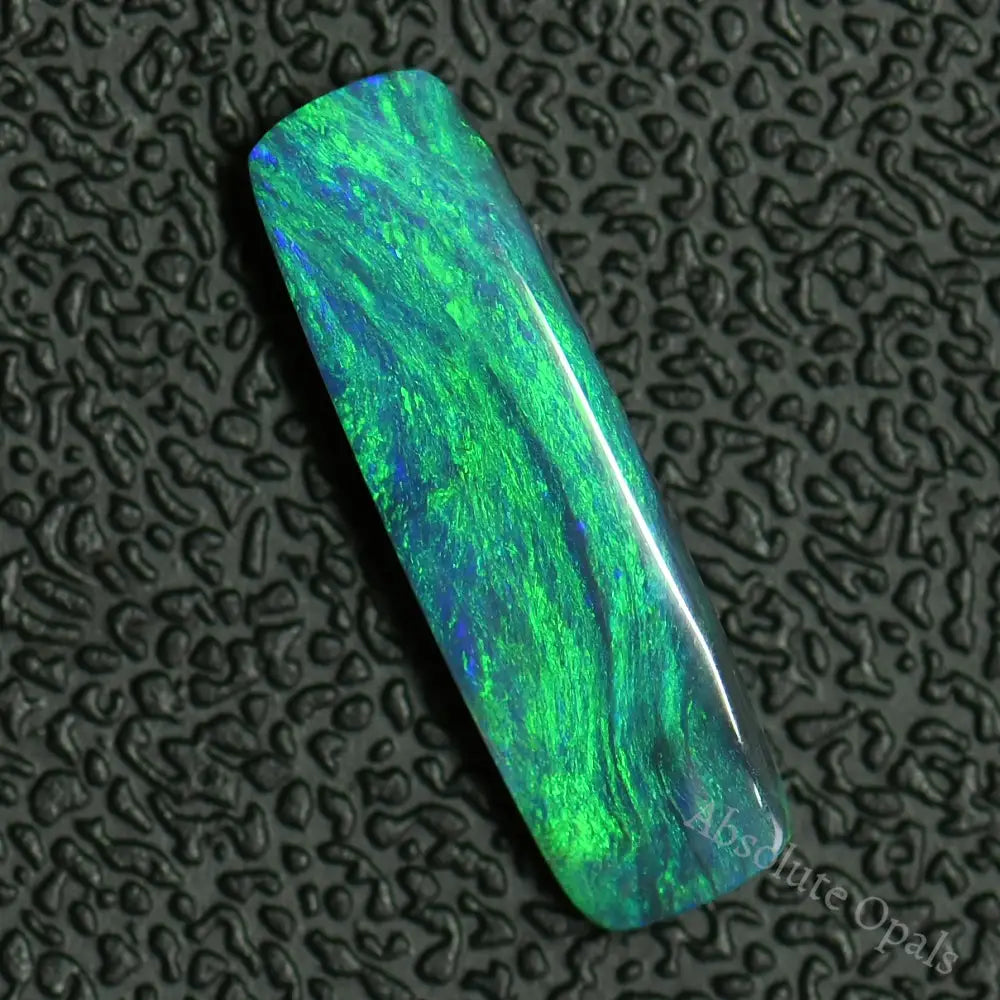 2.33 Cts Australian Black Solid Opal Lightning Ridge Cmr