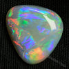 2.33 Cts Australian Solid Opal Cut Stone Lightning Ridge Semi Black