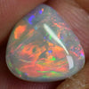 2.33 Cts Australian Solid Opal Cut Stone Lightning Ridge Semi Black