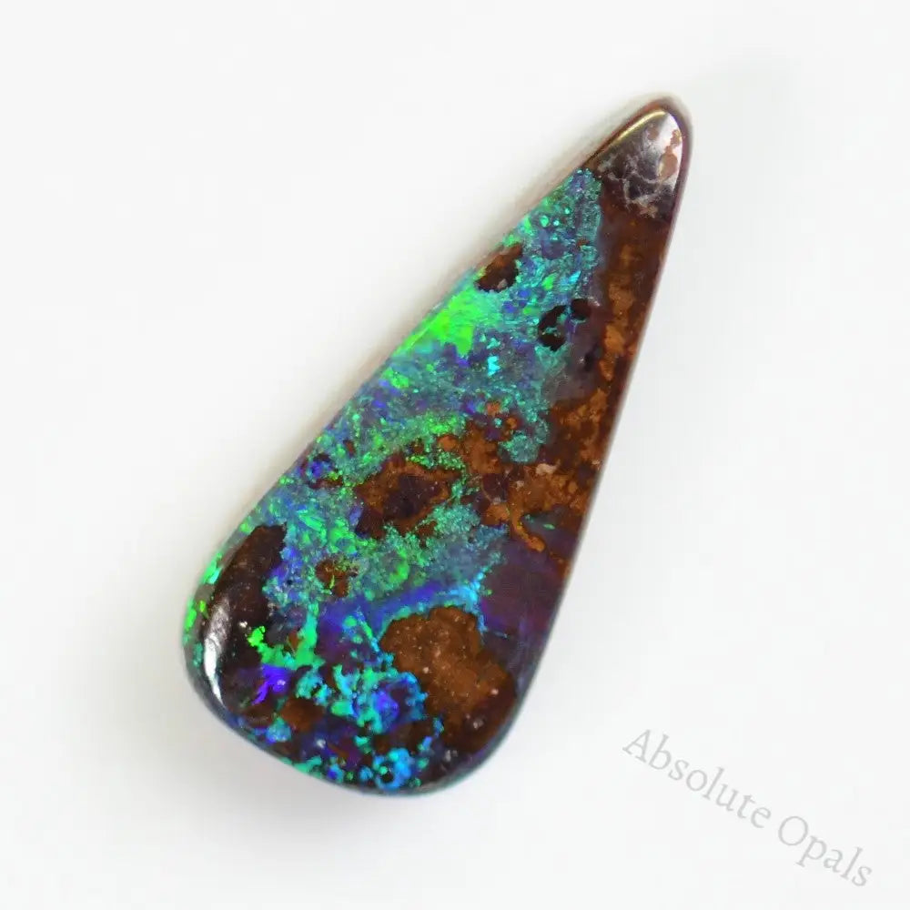 Australian Boulder Opal, Cut Stone