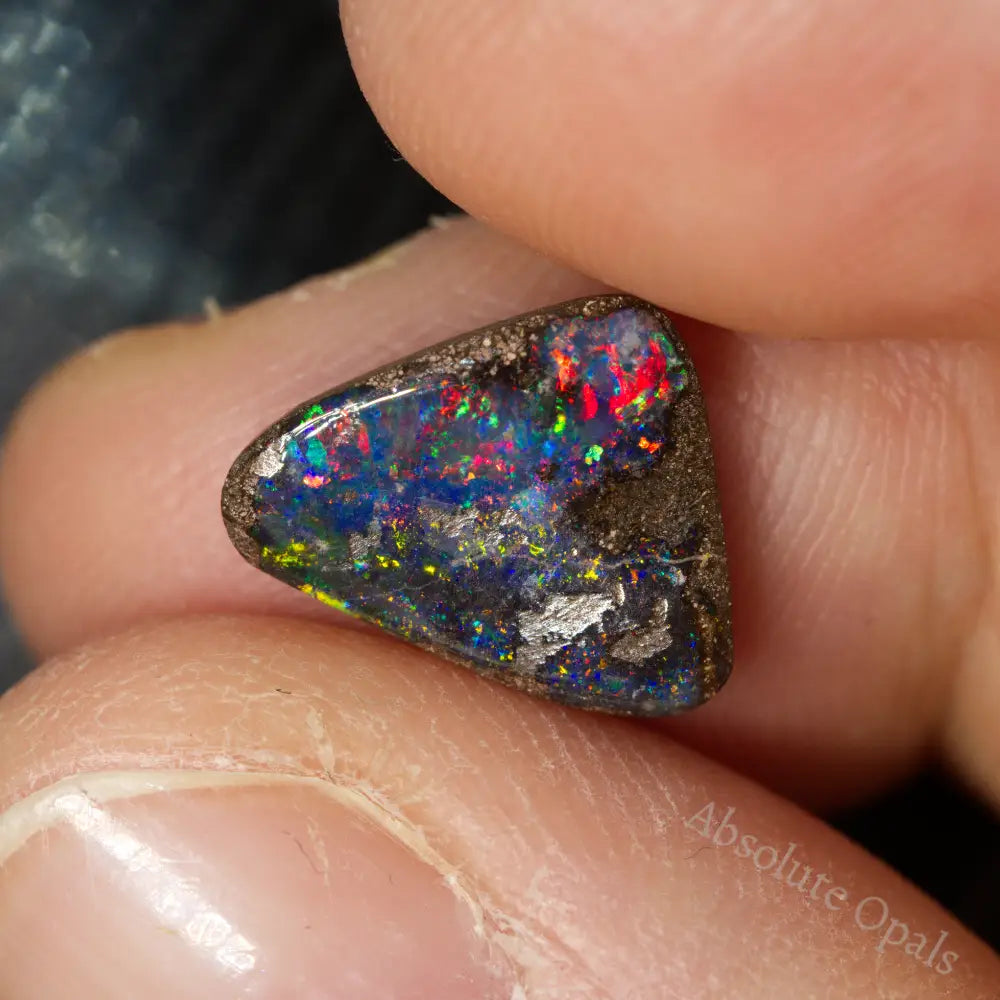 2.40 Cts Australian Boulder Opal Cut Stone