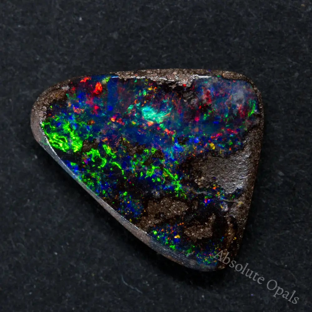 2.40 Cts Australian Boulder Opal Cut Stone