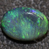2.42 Cts Australian Black Opal Lightning Ridge Solid Gem Stone Cabochon