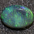 2.42 Cts Australian Black Opal Lightning Ridge Solid Gem Stone Cabochon