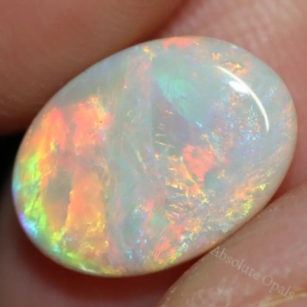 2.50 Cts Australian Semi Black Opal Solid Lightning Ridge Cabochon Loose Stone