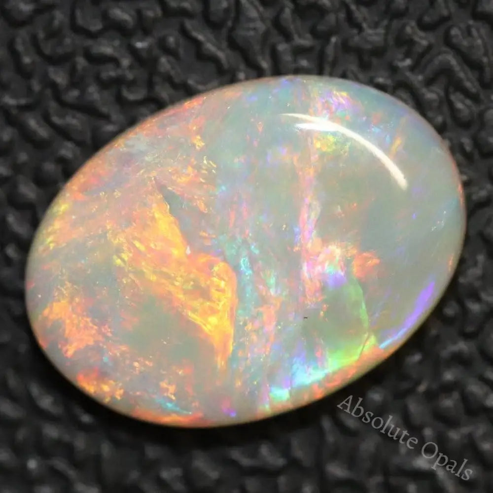 Australian Semi Black Opal, Solid Lightning Ridge Cabochon, Loose Stone