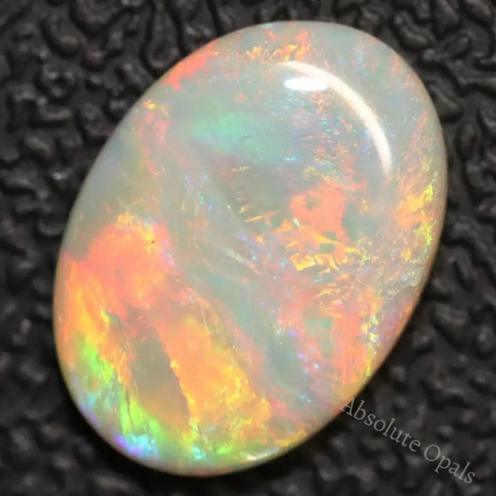 Australian Semi Black Opal, Solid Lightning Ridge Cabochon, Loose Stone