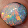 2.51 Cts Australian Black Opal Lightning Ridge Solid Gem Stone Cabochon