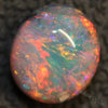 2.51 Cts Australian Black Opal Lightning Ridge Solid Gem Stone Cabochon