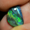 2.53 Cts Australian Black Opal Solid Cut Stone Lightning Ridge