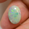 2.59 Cts Australian Semi Black Solid Opal Lightning Ridge