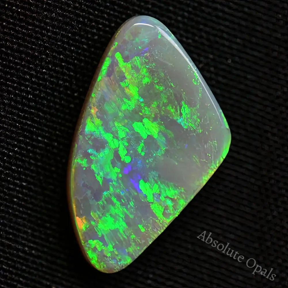 Australian Semi Black Opal Solid Lightning Ridge