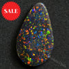 Australian Black Opal Lightning Ridge Cabochon