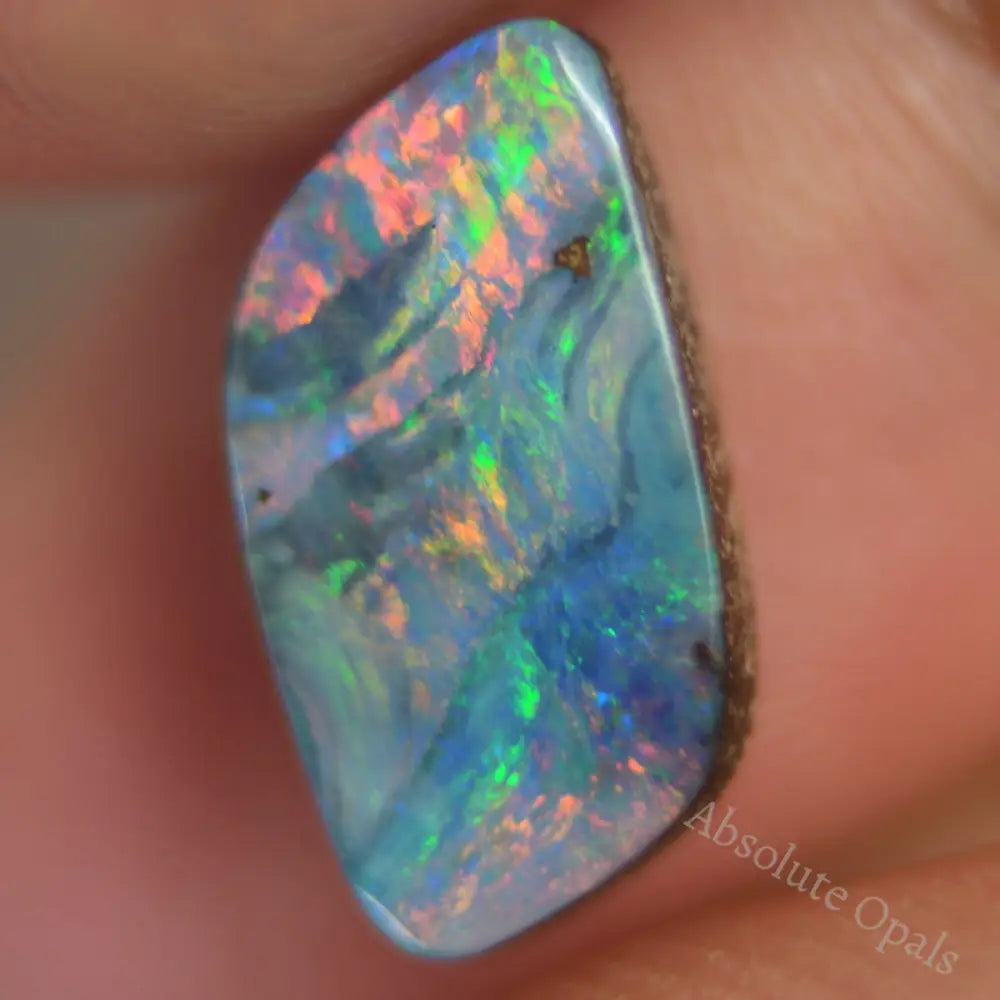 2.64 Cts Australian Boulder Opal Cut Stone