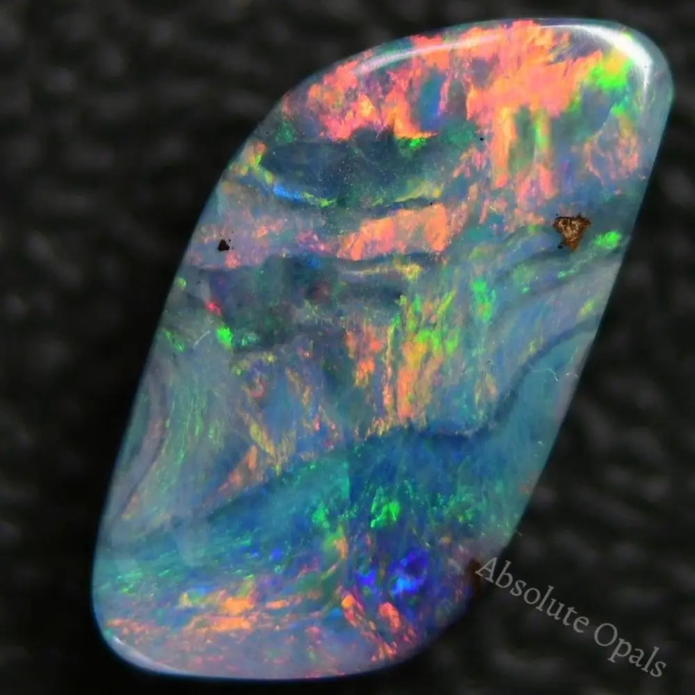 2.64 Cts Australian Boulder Opal Cut Stone