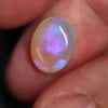 2.69 Cts Australian Semi Black Crystal Opal Lightning Ridge