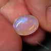 2.69 Cts Australian Semi Black Crystal Opal Lightning Ridge