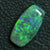 2.73 Cts Australian Solid Semi Black Opal Lightning Ridge