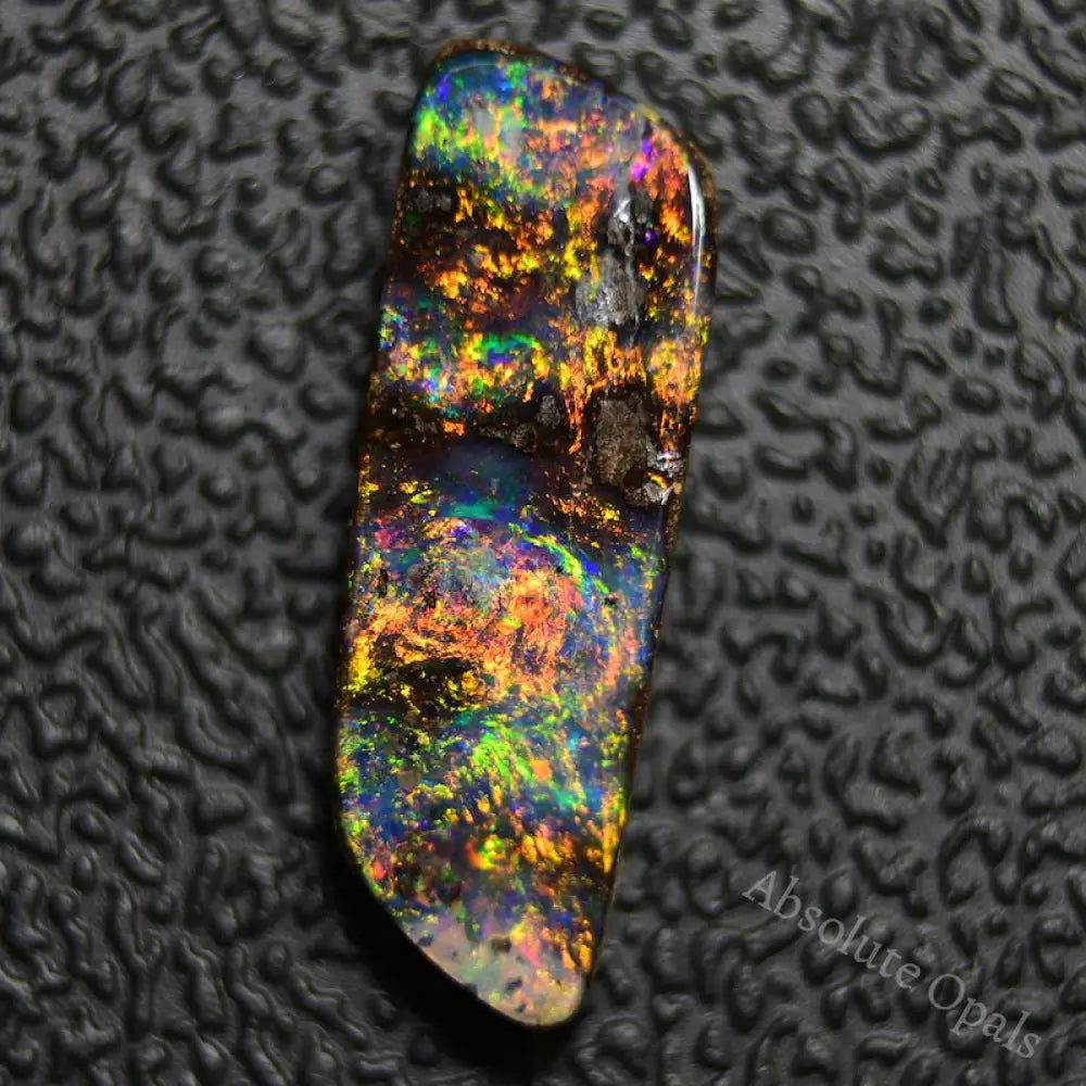 2.83 Cts Australian Boulder Opal Cut Stone